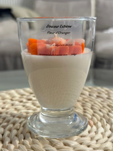 Douceur extrême — Bougie  parfumée à la fleur d’oranger