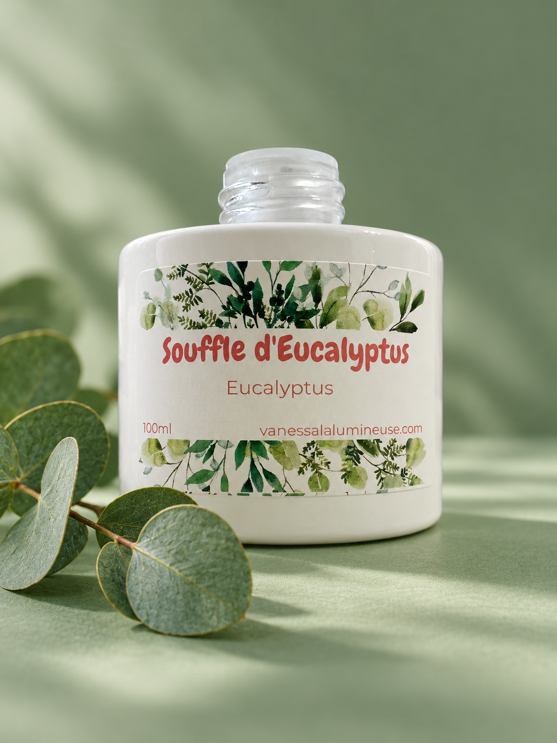 Diffuseur Eucalyptus 100 ml – Souffle d’Eucalyptus
